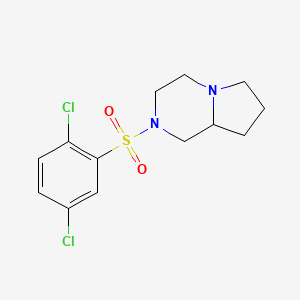 2-[(2,5-dichlorophenyl)sulfonyl]octahydropyrrolo[1,2-a]pyrazine