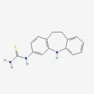 6,11-dihydro-5H-benzo[b][1]benzazepin-2-ylthiourea