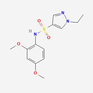 N-(2,4-dimethoxyphenyl)-1-ethyl-1H-pyrazole-4-sulfonamide