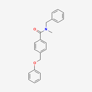 N-benzyl-N-methyl-4-(phenoxymethyl)benzamide