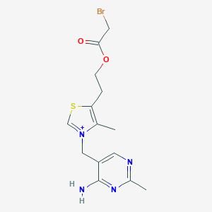 molecular formula C14H18BrN4O2S+ B053385 O-溴乙酰硫胺 CAS No. 117826-71-8