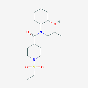 1-(ethylsulfonyl)-N-(2-hydroxycyclohexyl)-N-propyl-4-piperidinecarboxamide