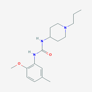 1-(2-Methoxy-5-methylphenyl)-3-(1-propylpiperidin-4-yl)urea