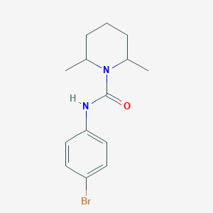 N-(4-bromophenyl)-2,6-dimethylpiperidine-1-carboxamide