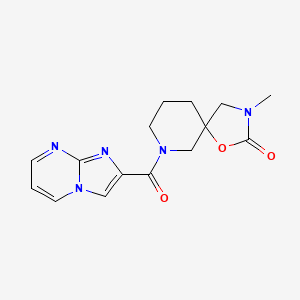 7-(imidazo[1,2-a]pyrimidin-2-ylcarbonyl)-3-methyl-1-oxa-3,7-diazaspiro[4.5]decan-2-one