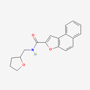 N-(tetrahydrofuran-2-ylmethyl)naphtho[2,1-b]furan-2-carboxamide