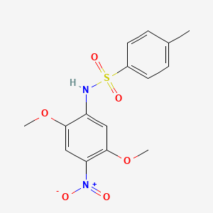 N-(2,5-dimethoxy-4-nitrophenyl)-4-methylbenzenesulfonamide