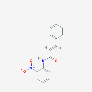 3-(4-tert-butylphenyl)-N-(2-nitrophenyl)acrylamide