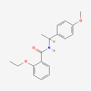 2-ethoxy-N-[1-(4-methoxyphenyl)ethyl]benzamide