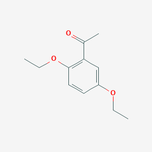 molecular formula C12H16O3 B053415 2',5'-二乙氧基苯乙酮 CAS No. 112434-80-7