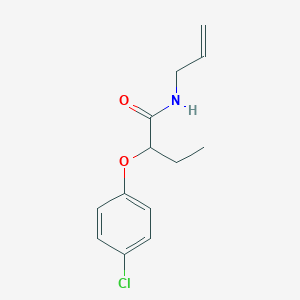 2-(4-chlorophenoxy)-N-(prop-2-en-1-yl)butanamide