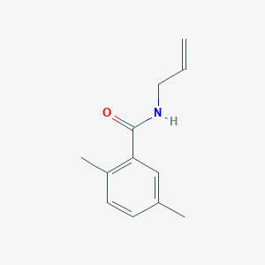 molecular formula C12H15NO B5342791 N-allyl-2,5-dimethylbenzamide 