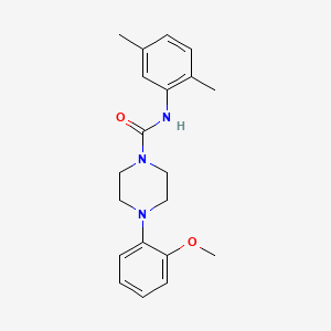 N-(2,5-dimethylphenyl)-4-(2-methoxyphenyl)piperazine-1-carboxamide