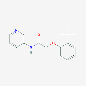 2-(2-tert-butylphenoxy)-N-3-pyridinylacetamide