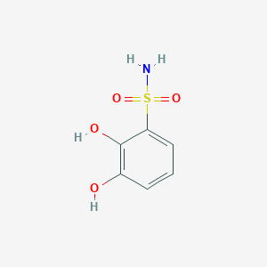 molecular formula C6H7NO4S B053432 2,3-Dihydroxybenzenesulfonamide CAS No. 116315-02-7
