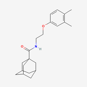 N-[2-(3,4-dimethylphenoxy)ethyl]-1-adamantanecarboxamide