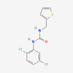 molecular formula C12H10Cl2N2OS B5343552 N-(2,5-dichlorophenyl)-N'-(2-thienylmethyl)urea 