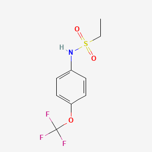 N-[4-(trifluoromethoxy)phenyl]ethanesulfonamide