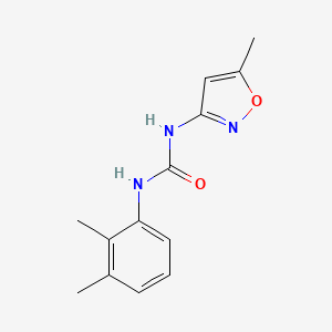 molecular formula C13H15N3O2 B5343803 N-(2,3-dimethylphenyl)-N'-(5-methyl-3-isoxazolyl)urea 