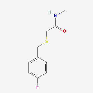 2-[(4-fluorobenzyl)thio]-N-methylacetamide