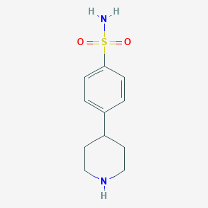 molecular formula C11H16N2O2S B053442 4-哌啶-4-基苯磺酰胺 CAS No. 119737-31-4