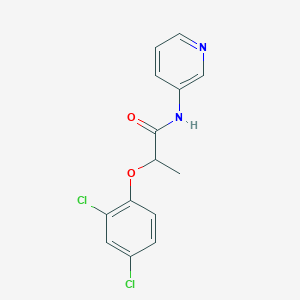 2-(2,4-dichlorophenoxy)-N-3-pyridinylpropanamide