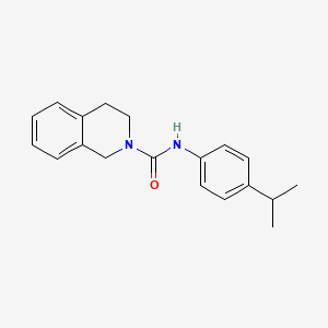 N-(4-isopropylphenyl)-3,4-dihydro-2(1H)-isoquinolinecarboxamide