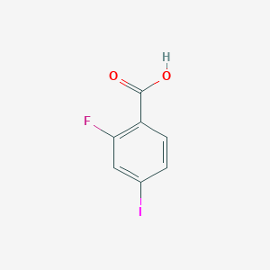 B053450 2-Fluoro-4-iodobenzoic acid CAS No. 124700-40-9