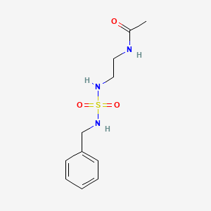 N-(2-{[(benzylamino)sulfonyl]amino}ethyl)acetamide