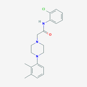 N-(2-chlorophenyl)-2-[4-(2,3-dimethylphenyl)piperazin-1-yl]acetamide