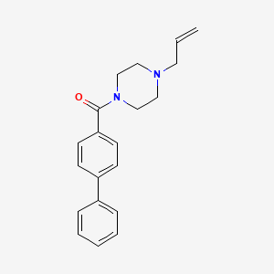 1-allyl-4-(4-biphenylylcarbonyl)piperazine