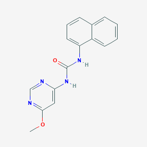 1-(6-Methoxypyrimidin-4-yl)-3-naphthalen-1-ylurea