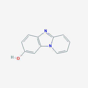 B053479 Pyrido[1,2-a]benzimidazol-8-ol CAS No. 123444-29-1