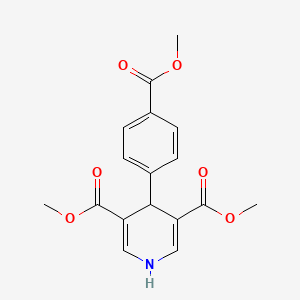 3,5-DIMETHYL 4-[4-(METHOXYCARBONYL)PHENYL]-1,4-DIHYDROPYRIDINE-3,5-DICARBOXYLATE