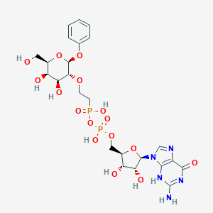 molecular formula C24H33N5O16P2 B053490 Ppggpa CAS No. 125224-13-7