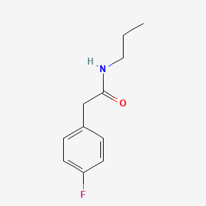 2-(4-fluorophenyl)-N-propylacetamide