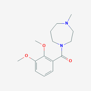 1-(2,3-dimethoxybenzoyl)-4-methyl-1,4-diazepane