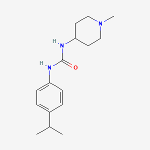 N-(4-ISOPROPYLPHENYL)-N'-(1-METHYL-4-PIPERIDYL)UREA