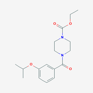 ethyl 4-(3-isopropoxybenzoyl)-1-piperazinecarboxylate