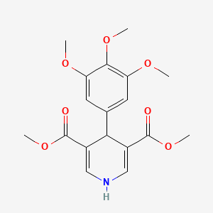 3,5-DIMETHYL 4-(3,4,5-TRIMETHOXYPHENYL)-1,4-DIHYDROPYRIDINE-3,5-DICARBOXYLATE