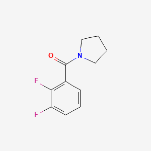 molecular formula C11H11F2NO B5350757 1-(2,3-difluorobenzoyl)pyrrolidine 