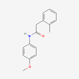 N-(4-methoxyphenyl)-2-(2-methylphenyl)acetamide