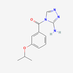 4-(3-isopropoxybenzoyl)-4H-1,2,4-triazol-3-amine