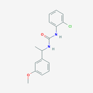 N-(2-chlorophenyl)-N'-[1-(3-methoxyphenyl)ethyl]urea