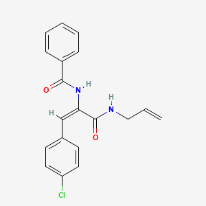 N-[1-[(allylamino)carbonyl]-2-(4-chlorophenyl)vinyl]benzamide