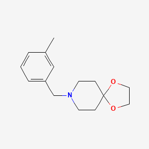 molecular formula C15H21NO2 B5351127 8-(3-methylbenzyl)-1,4-dioxa-8-azaspiro[4.5]decane 