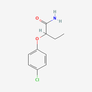 2-(4-chlorophenoxy)butanamide