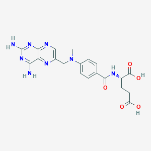molecular formula C20H22N8O5 B535133 甲氨蝶呤 CAS No. 59-05-2