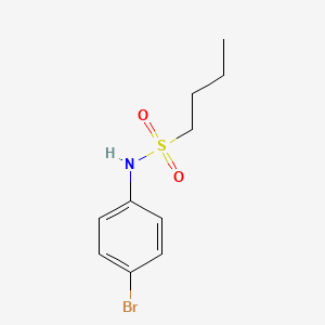 molecular formula C10H14BrNO2S B5351802 N-(4-bromophenyl)-1-butanesulfonamide 