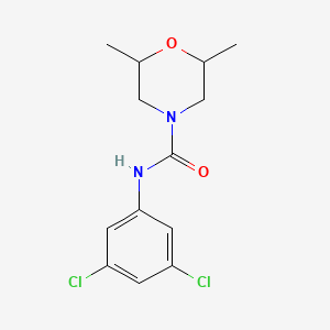 N-(3,5-dichlorophenyl)-2,6-dimethylmorpholine-4-carboxamide